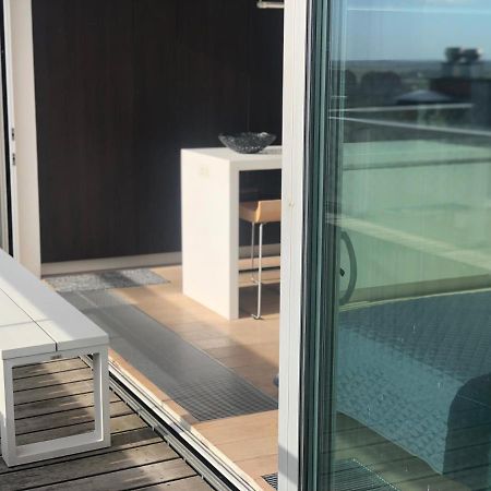 Ferienwohnung Penthouse Sea-Loft Blankenberge, Uniek Zeezicht, Luxeloft Met 40M2 Terras! Exterior foto