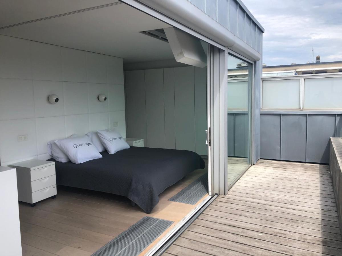 Ferienwohnung Penthouse Sea-Loft Blankenberge, Uniek Zeezicht, Luxeloft Met 40M2 Terras! Exterior foto